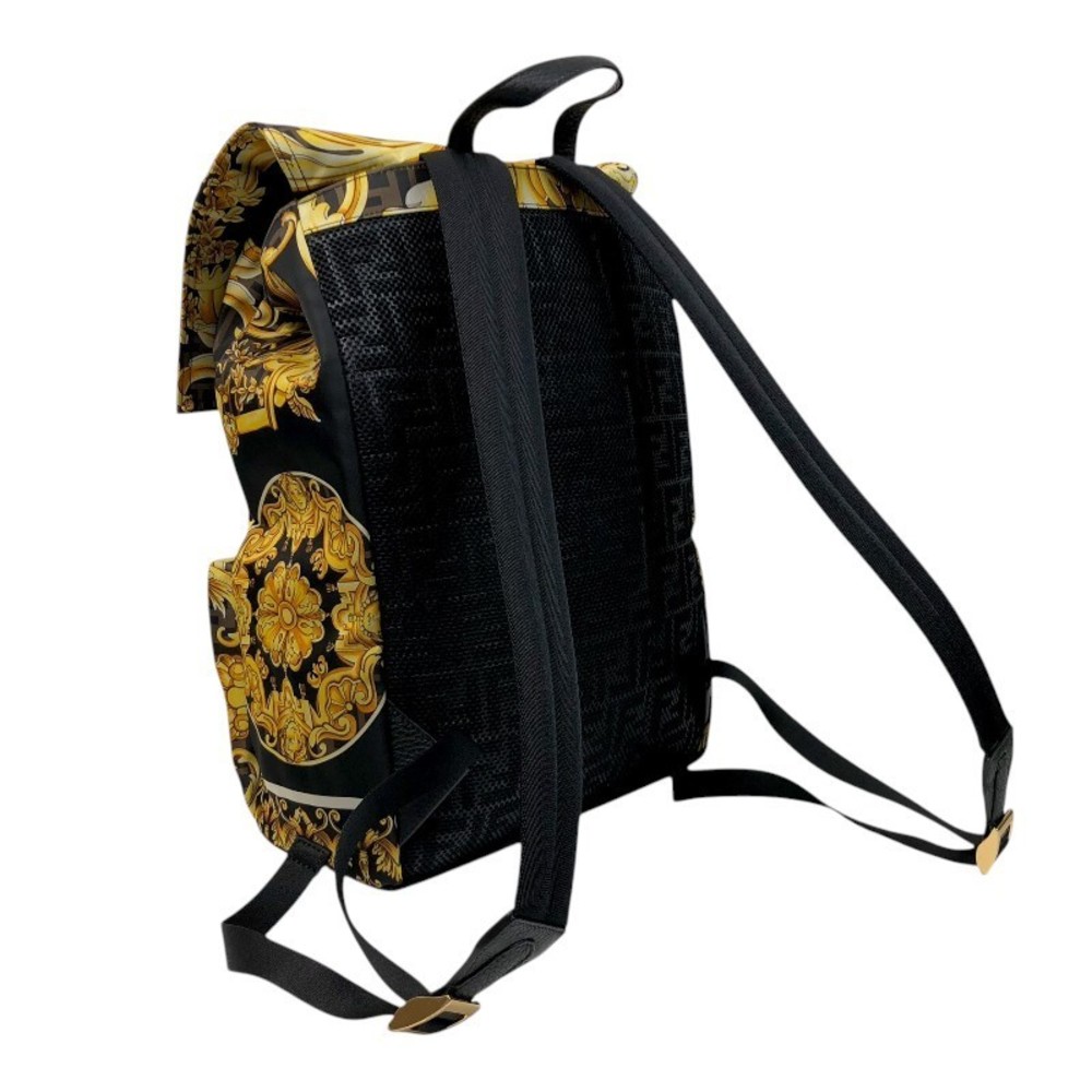 Fendi Medium Backpack Nylon Gold - image 3